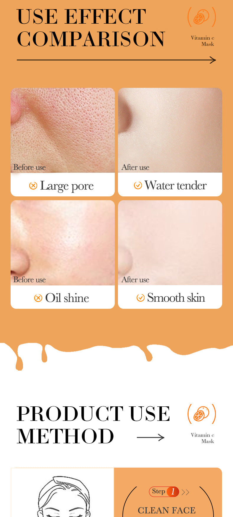 Vitamin C Solid Pore Cleansing Mask