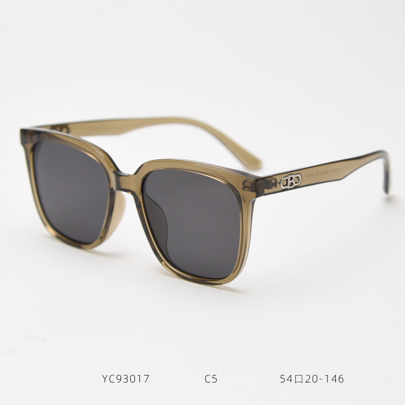 Square Frame Business Geometry Sunglasses