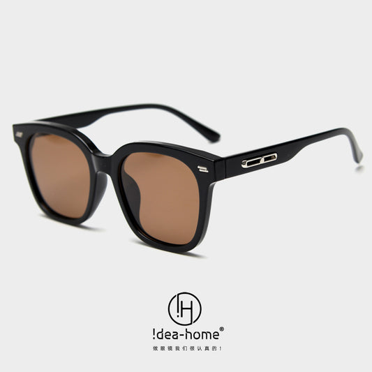 Square Polarized Geometric Sunglasses