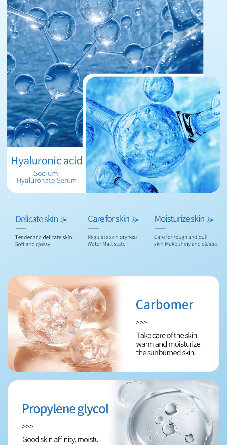 Hyaluronic Acid Solution Hydrating Face Serum