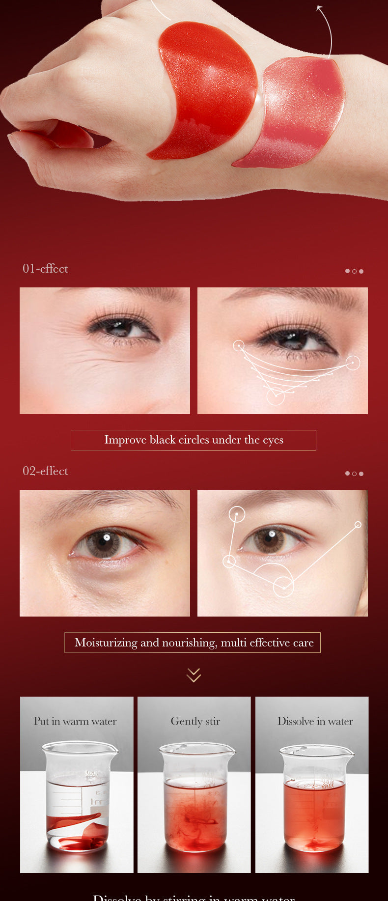 Pomegranate Moisturizing Eye Mask