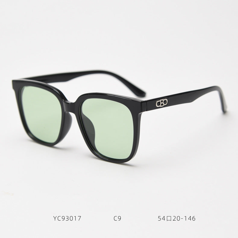 Square Frame Business Geometry Sunglasses