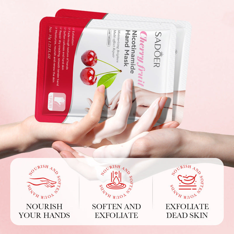 Cherry Niacinamide Exfoliating Hand Mask