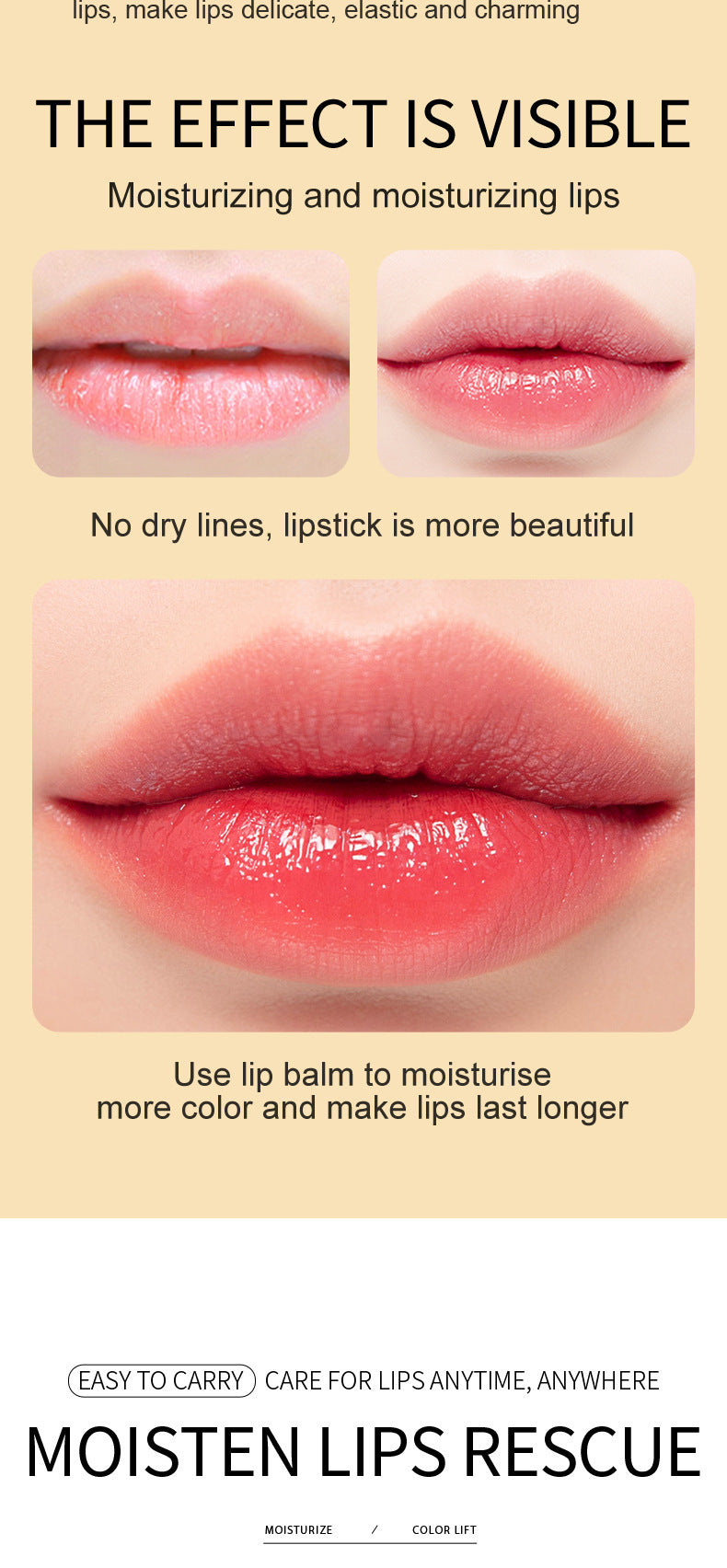 Vitamin C Hydrating Long-lasting Hydrating Lip Balm