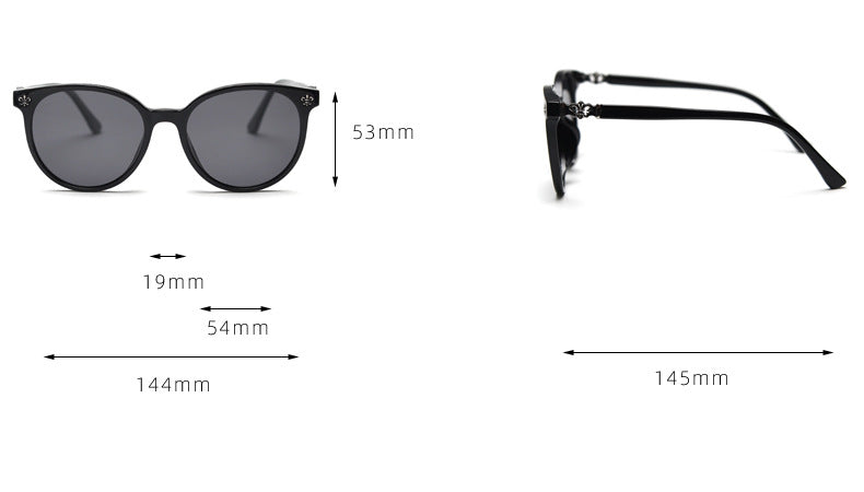 Square Frame Hip Hop Geometric Sunglasses