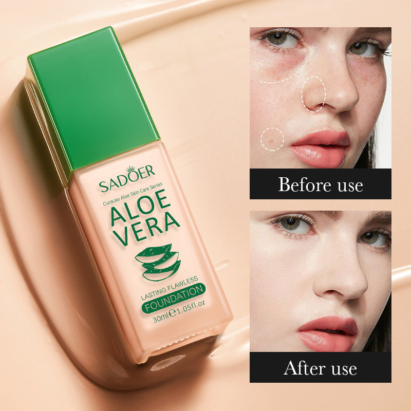 Aloe Vera Flawless Finish Skincaring Foundation