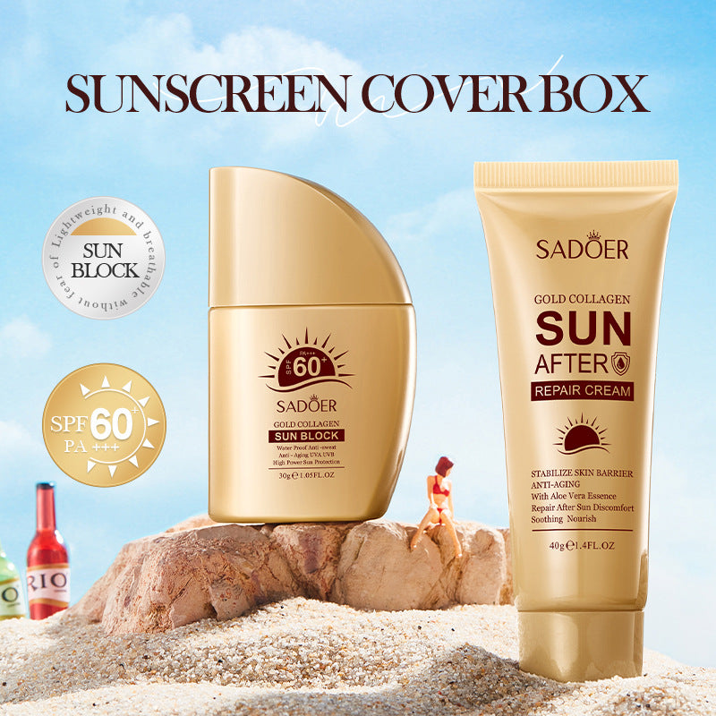 Daily UV Defense Sunscreen Set