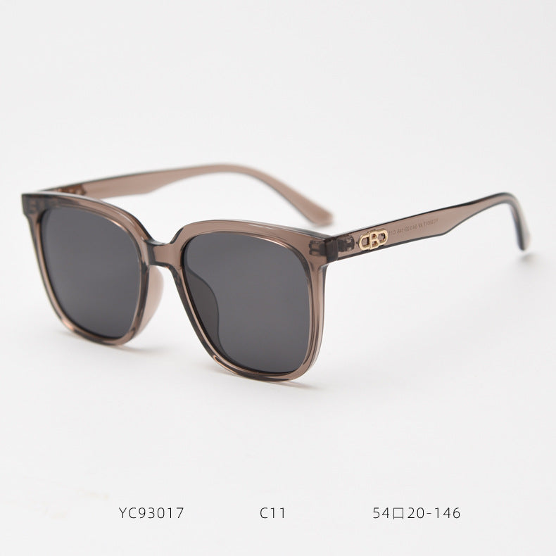 Square Frame Business Geometry Sunglasses