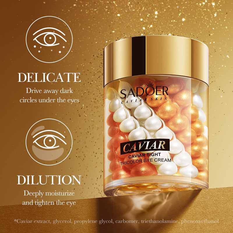 Caviar Essence Three-Color De-puffing Eye Cream