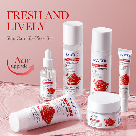 Pomegranate Series Moisturizing Smoother Skin Ritual Set