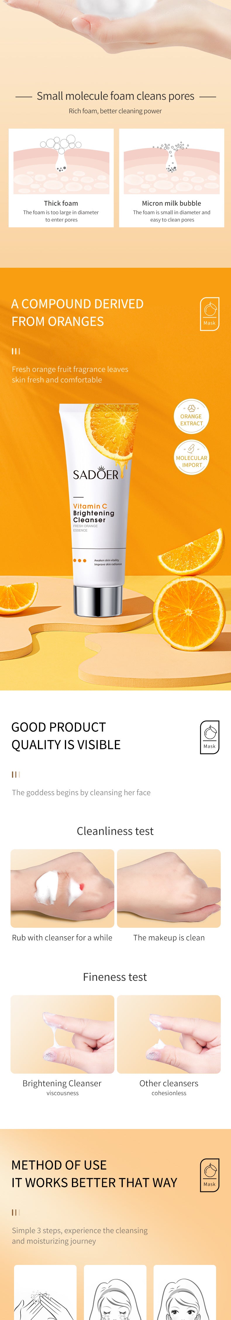 Vitamin C Gentle Cleansing Milk