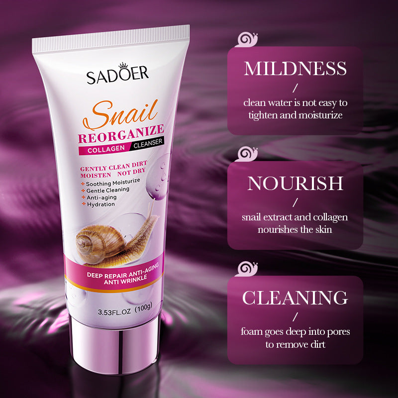 Snail Recombinant Collagen Gentle Cleansing Milk