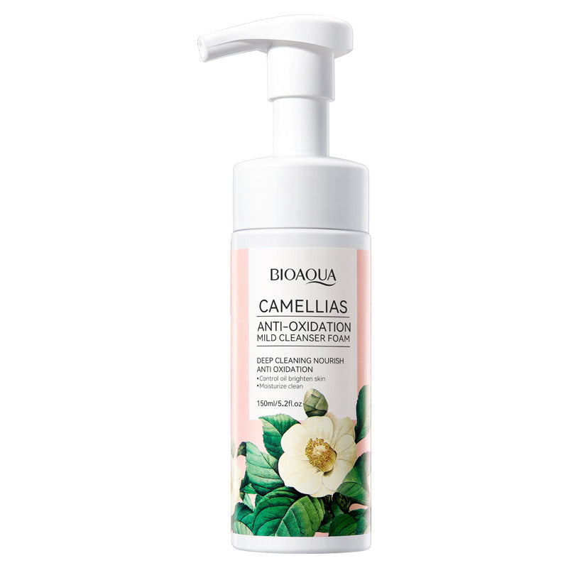 Camellia Aloe Antioxidant Mousse Gentle Face Cleanser