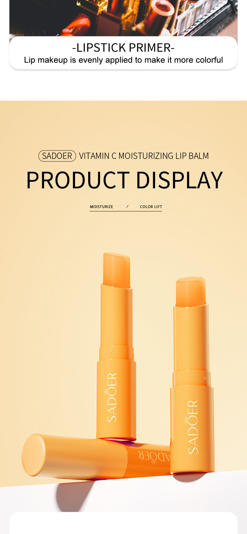 Vitamin C Hydrating Long-lasting Hydrating Lip Balm