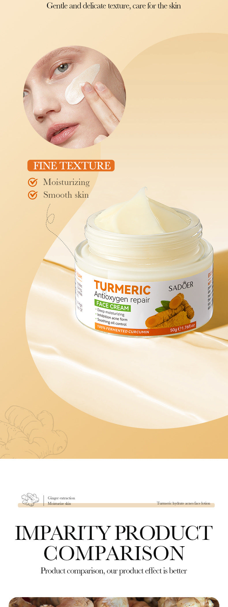 Turmeric Antioxidant Repair Solution Face Cream