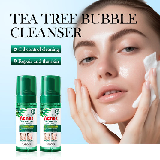 Tea Tree Oil Control Bubble Gentle Cleansing Milk