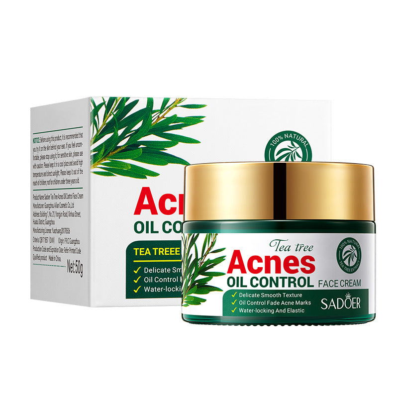 Tea Tree Acne Treatment & Oil Control Face Cream