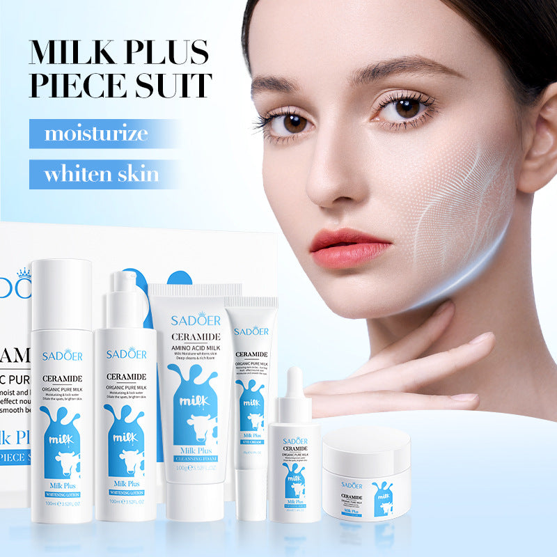 Ceramide Milk Whitening Smoother Skin Ritual Set