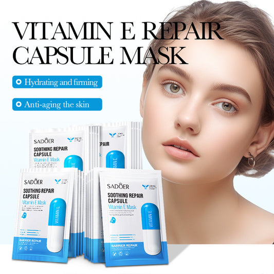 Vitamin E Soothing and Repairing Capsule Moisturizing Mask