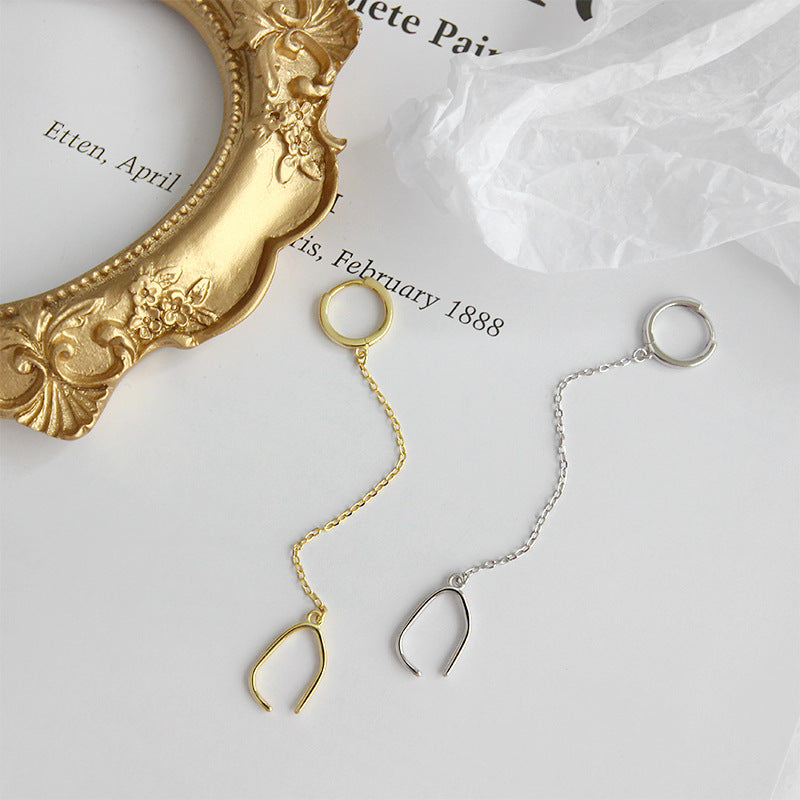 Gold Plated Round Minimalist Earring Hoops