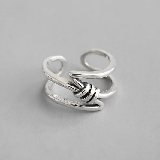 Silver Conch Minimalist Ring