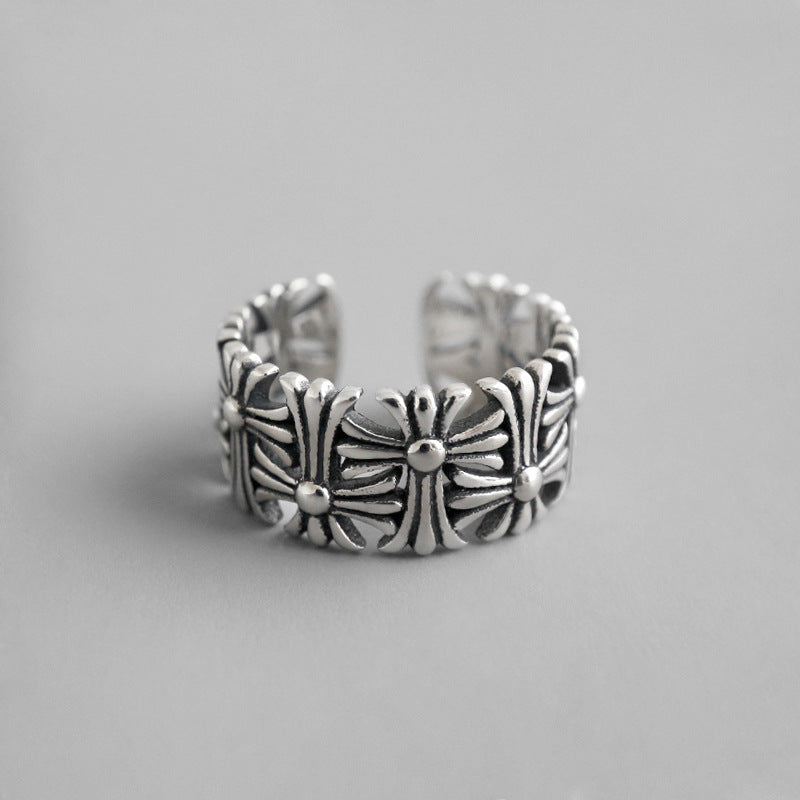 Silver Twist Minimalist Ring