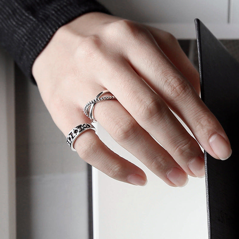 Silver Conch Minimalist Ring