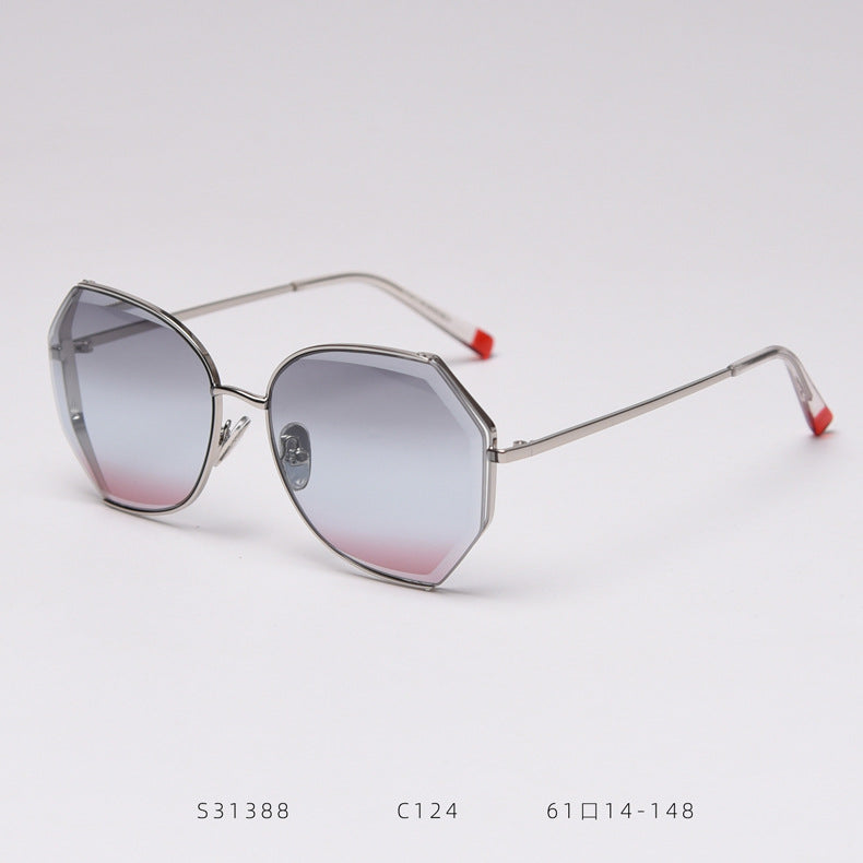 Irregular Frame Sunglasses