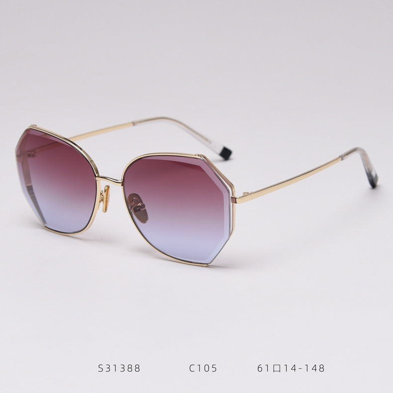 Irregular Frame Sunglasses