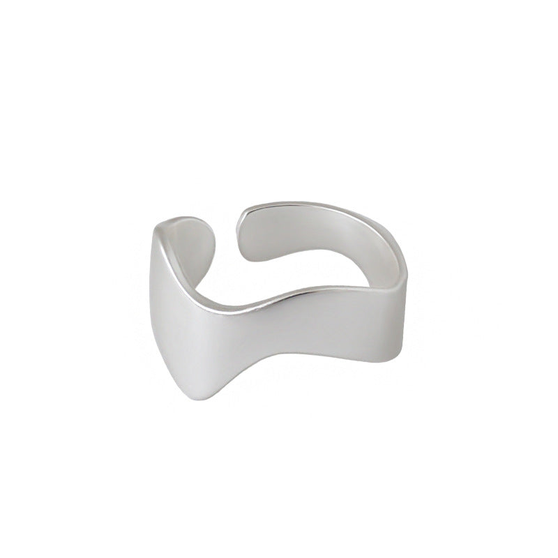 Silver Pocket Minimalist Ring