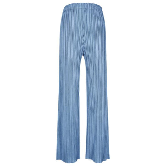 Wide Plissé Pleated Trousers