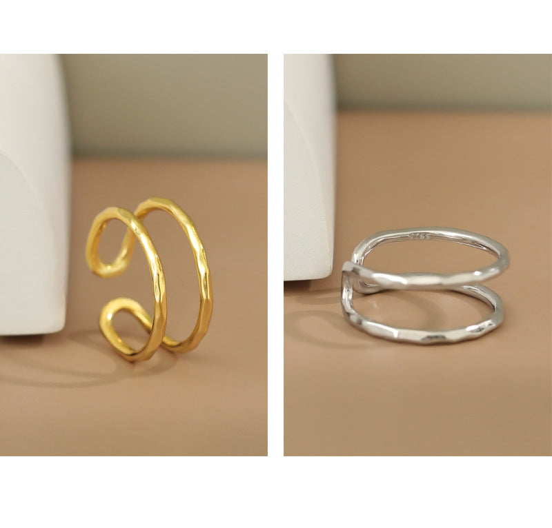 Gold Plated Conch Minimalist Ring