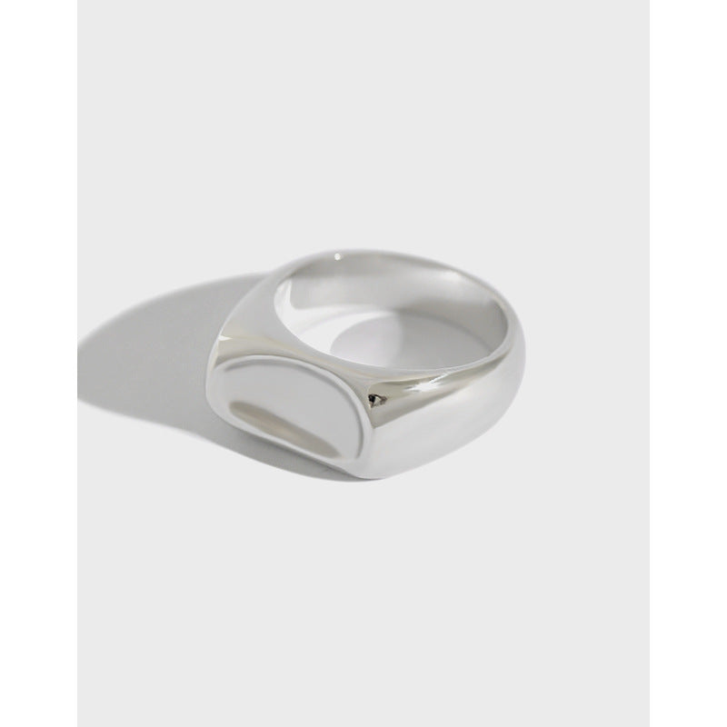 Silver Pocket Minimalist Ring