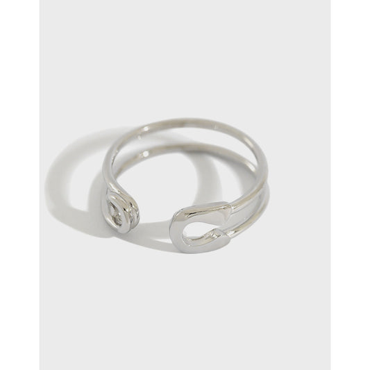 Silver Conch Minimalist Ring