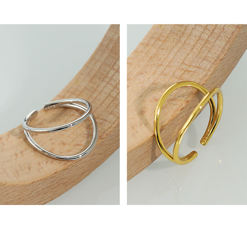 Gold Plated Conch Minimalist Ring