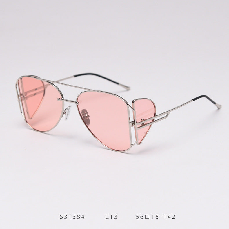 Irregular Frame Sunglasses