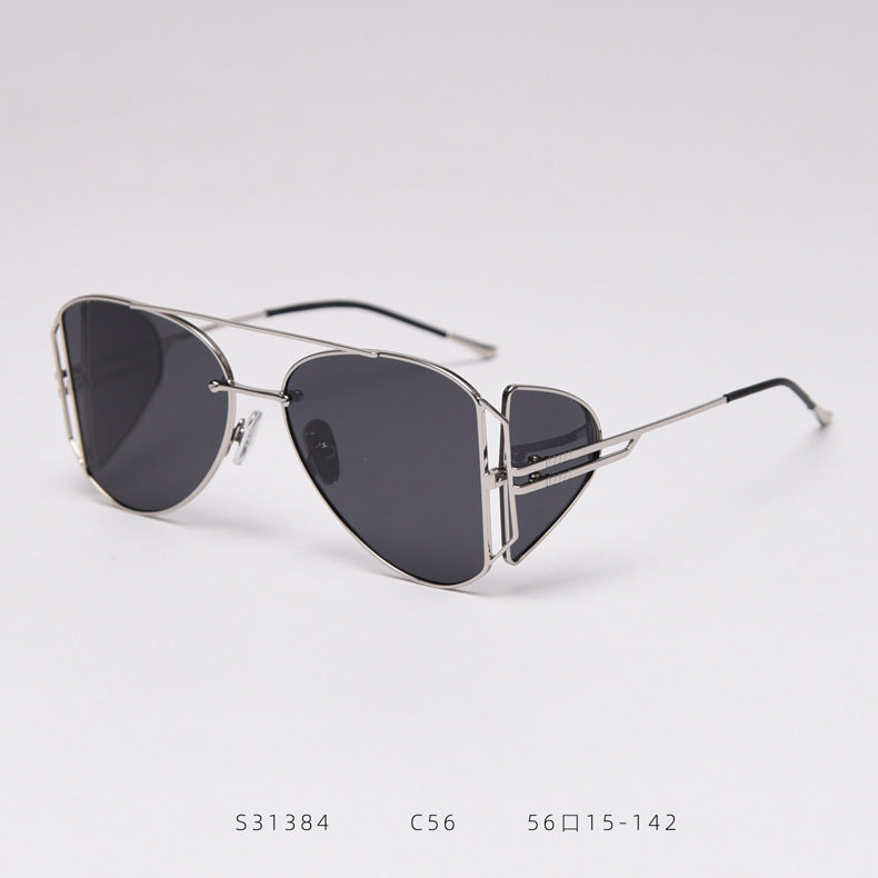 Irregular Frame Sunglasses