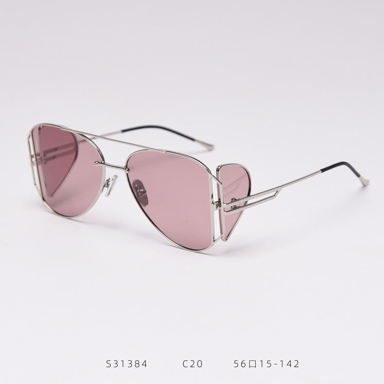 Irregular Frame Sunglasses