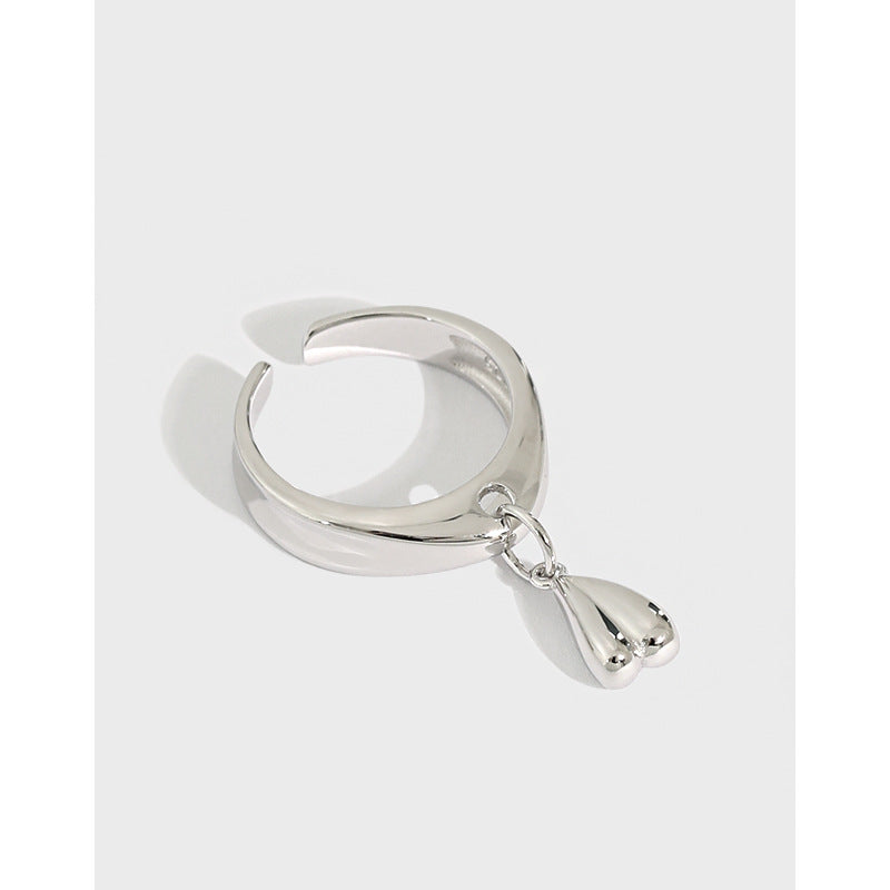 Silver Key Minimalist Ring