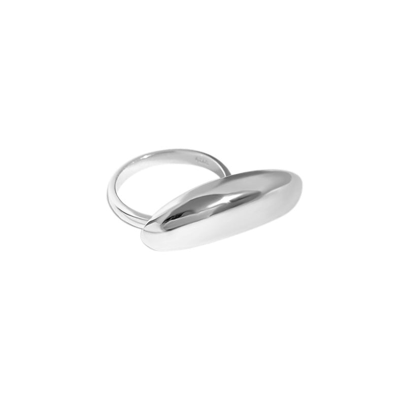 Silver Heart Minimalist Ring