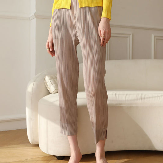 Plissé Pleated Trousers