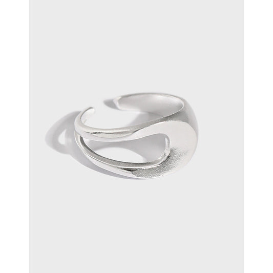 Silver Conch Minimalist Ring