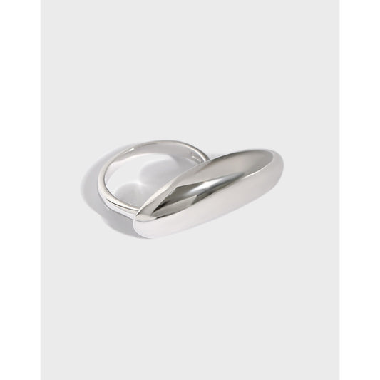 Silver Heart Minimalist Ring