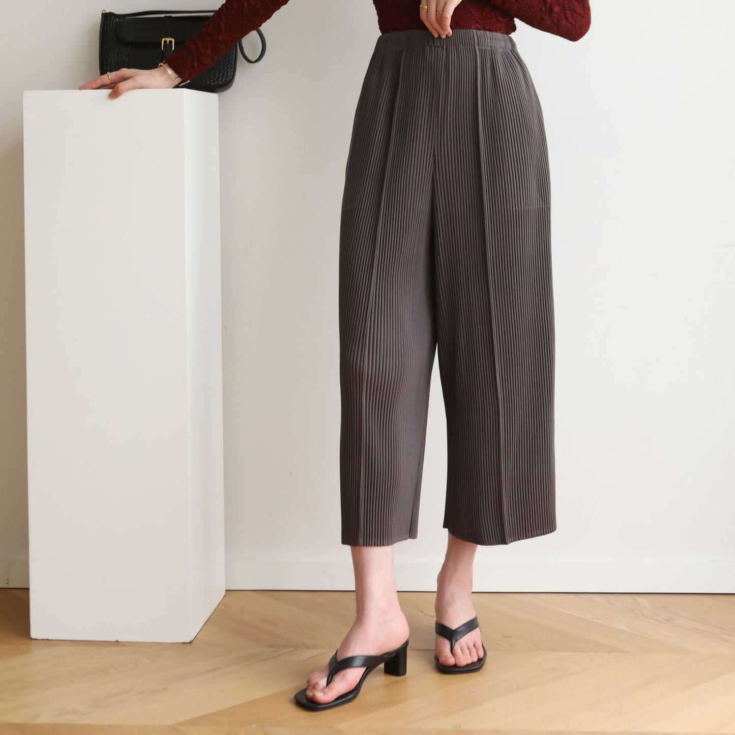 Plissé Pleated Trousers