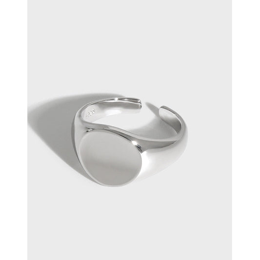 Silver Love Minimalist Ring