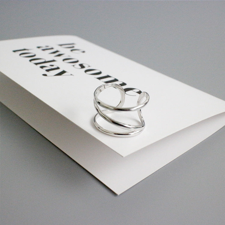 Silver Conch Minimalist Ring