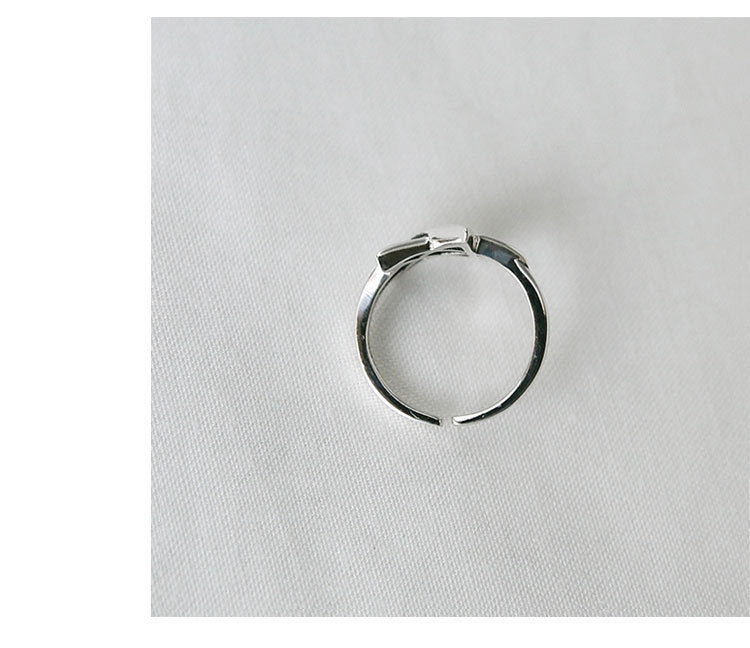 Silver Star Minimalist Ring