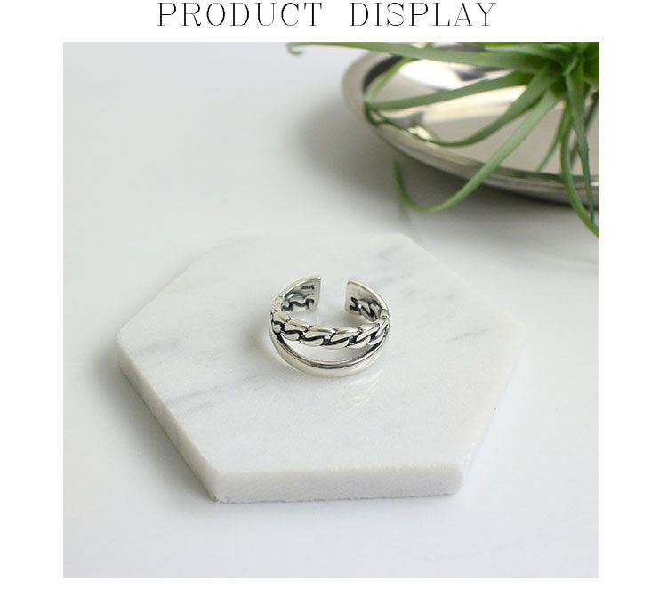 Silver Conch Minimalist Ring