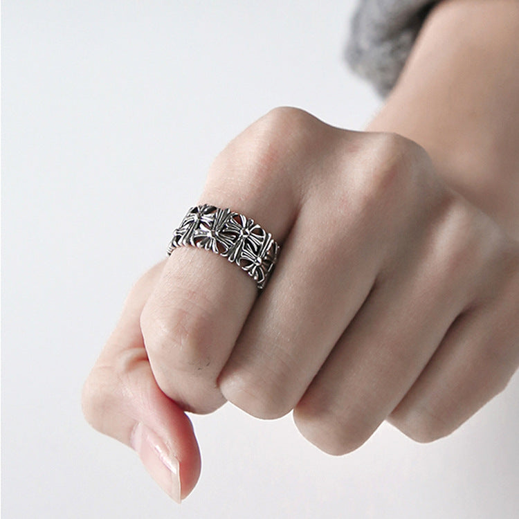 Silver Twist Minimalist Ring