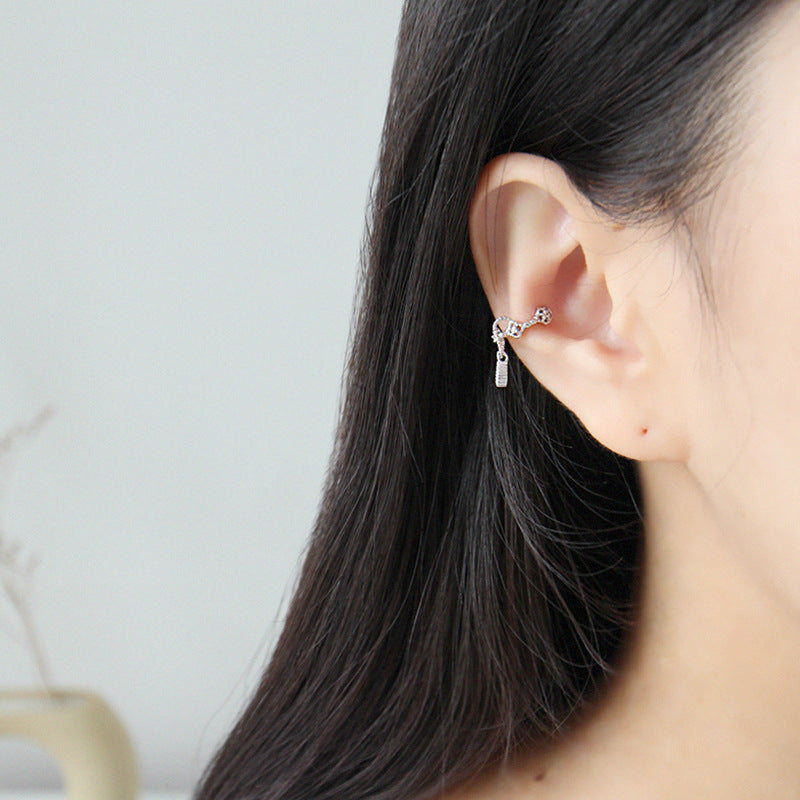 Gold Plated Round Minimalist Earring Cuff